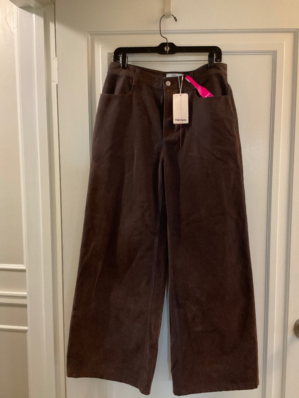 NWT Fabrique Taylor detachable belt flocked  sz Large